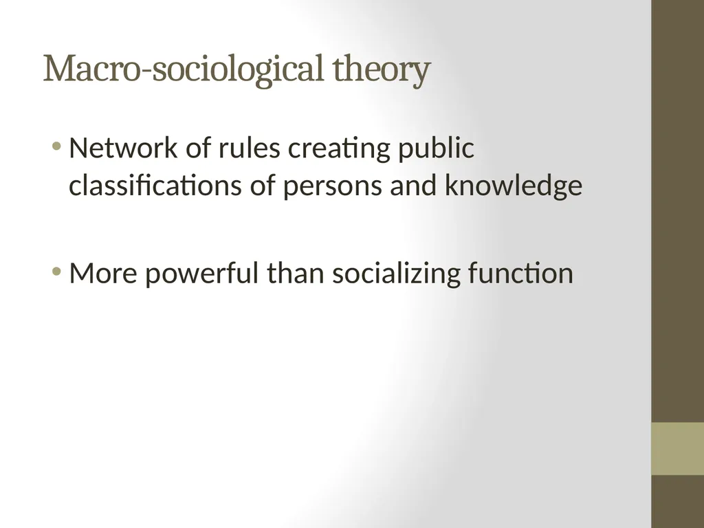 The Effects of Education as an Institution John W. - slide 3 of 9