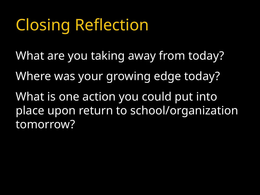 Welcome to: Building Anti-Racist Schools: Talking - slide 25 of 26