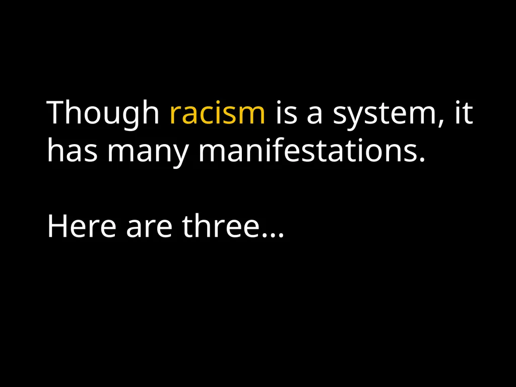 Welcome to: Building Anti-Racist Schools: Talking - slide 12 of 26