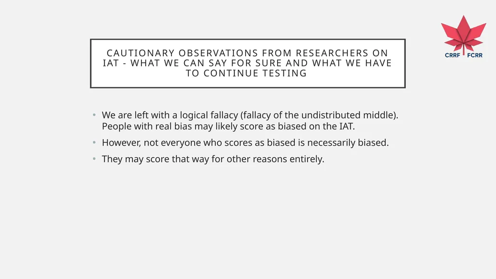 UNDERSTANDING HOW THE BRAIN DEVELOPS BIAS CRRF - slide 63 of 72