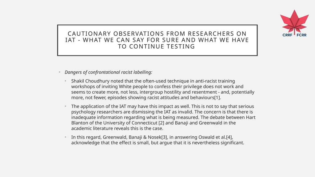 UNDERSTANDING HOW THE BRAIN DEVELOPS BIAS CRRF - slide 64 of 72