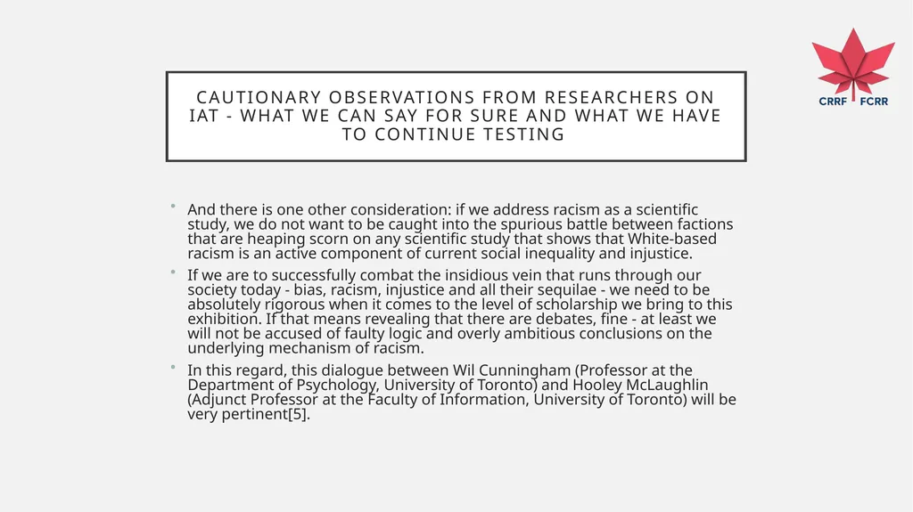 UNDERSTANDING HOW THE BRAIN DEVELOPS BIAS CRRF - slide 65 of 72