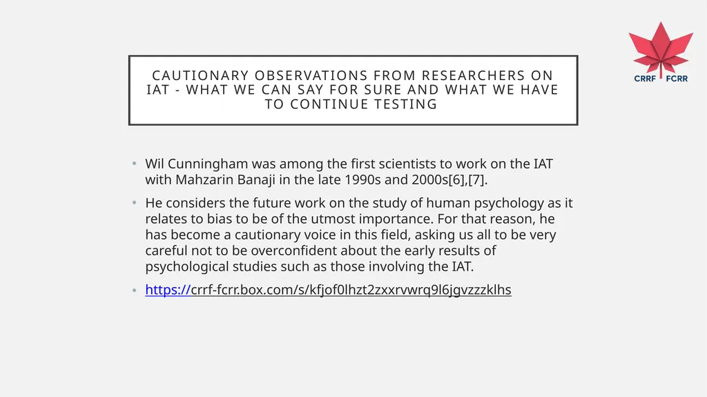 UNDERSTANDING HOW THE BRAIN DEVELOPS BIAS CRRF - slide 66 of 72