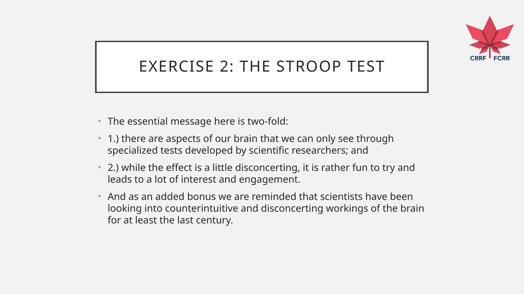 UNDERSTANDING HOW THE BRAIN DEVELOPS BIAS CRRF - slide 21 of 72