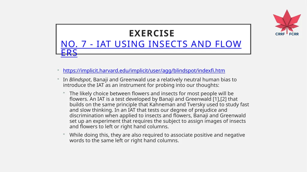 UNDERSTANDING HOW THE BRAIN DEVELOPS BIAS CRRF - slide 47 of 72
