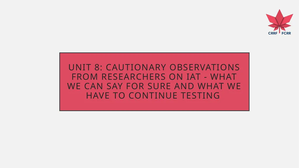 UNDERSTANDING HOW THE BRAIN DEVELOPS BIAS CRRF - slide 57 of 72
