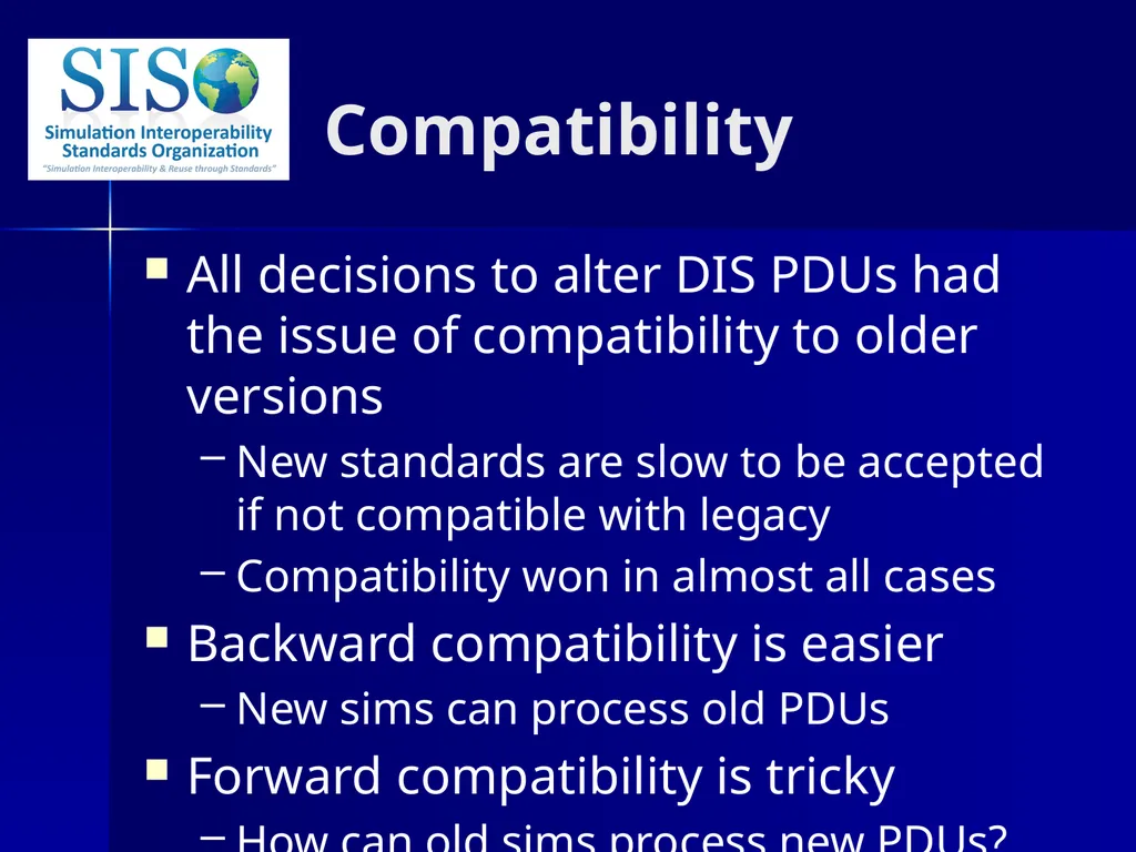 Distributed Interactive Simulation (DIS) 201 Bob - slide 9 of 38