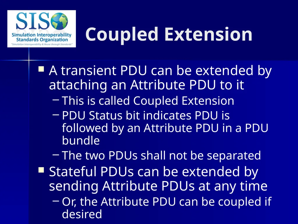 Distributed Interactive Simulation (DIS) 201 Bob - slide 18 of 38