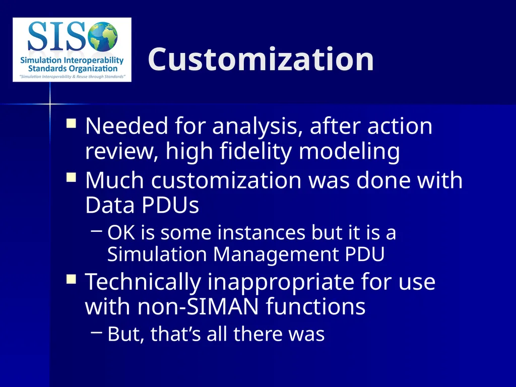 Distributed Interactive Simulation (DIS) 201 Bob - slide 7 of 38