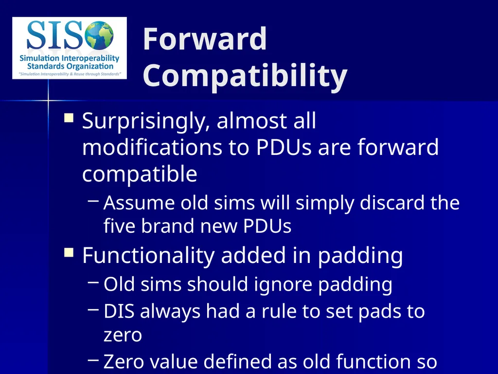 Distributed Interactive Simulation (DIS) 201 Bob - slide 10 of 38