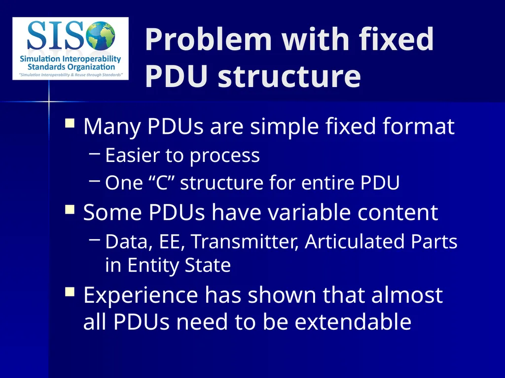 Distributed Interactive Simulation (DIS) 201 Bob - slide 6 of 38