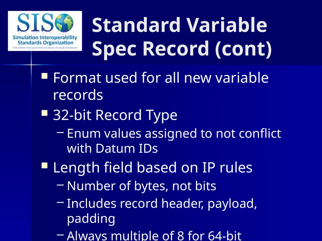 Distributed Interactive Simulation (DIS) 201 Bob - slide 14 of 38