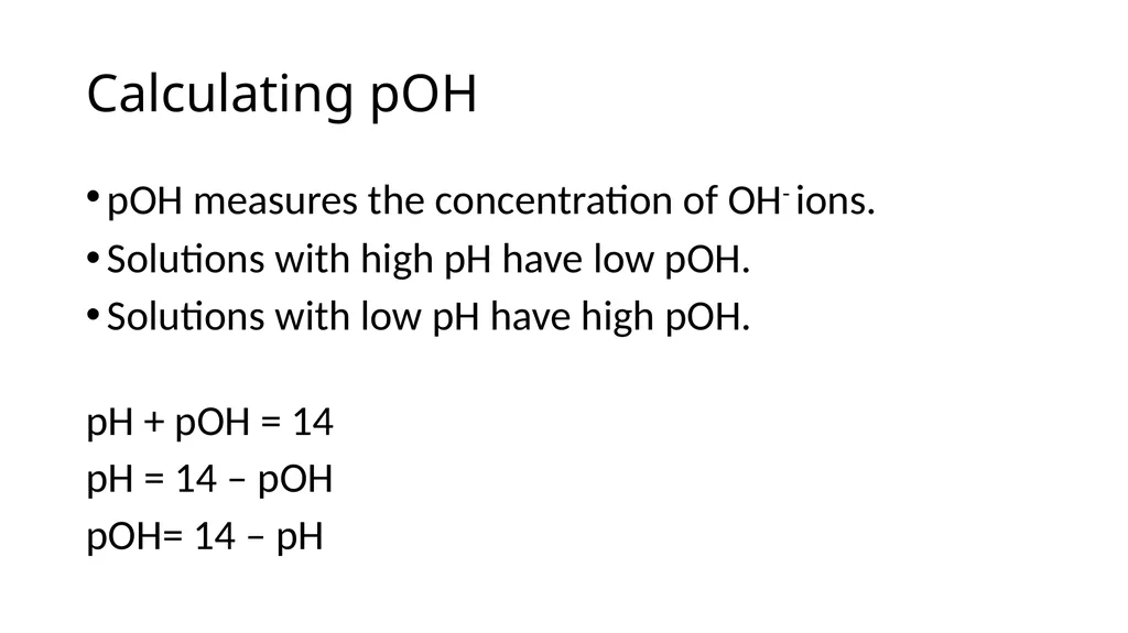 Aim: How to determine if a solution is acidic, - slide 6 of 26