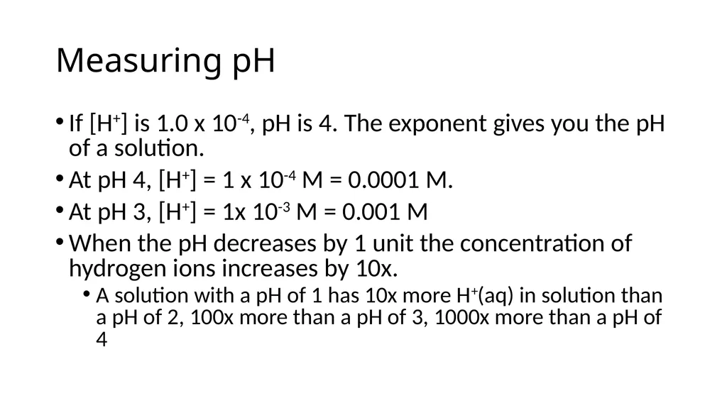 Aim: How to determine if a solution is acidic, - slide 4 of 26