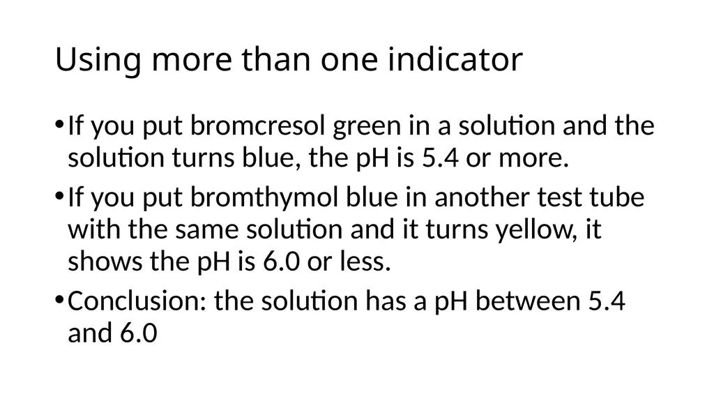 Aim: How to determine if a solution is acidic, - slide 23 of 26
