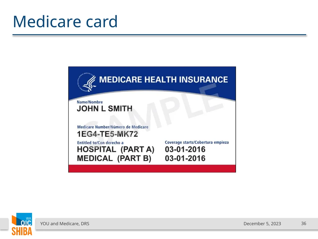 You & Medicare December 2023 SHIBA Program Manager - slide 36 of 68
