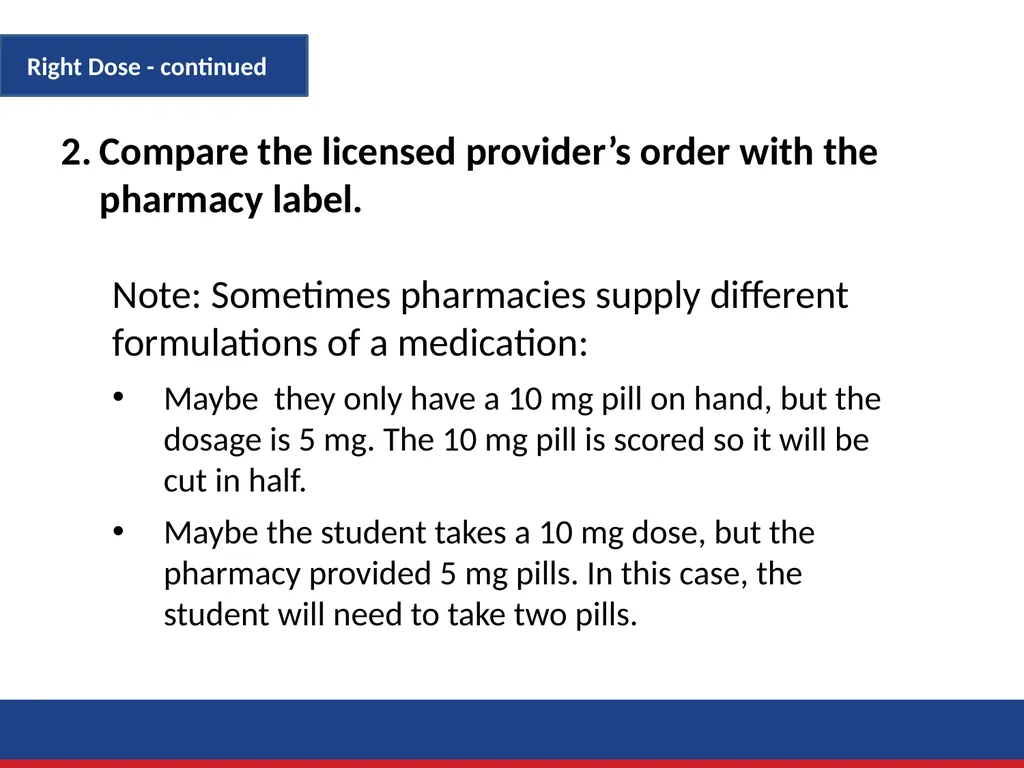 Administration of Medication by Delegation Role - slide 22 of 45