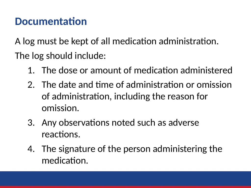 Administration of Medication by Delegation Role - slide 31 of 45