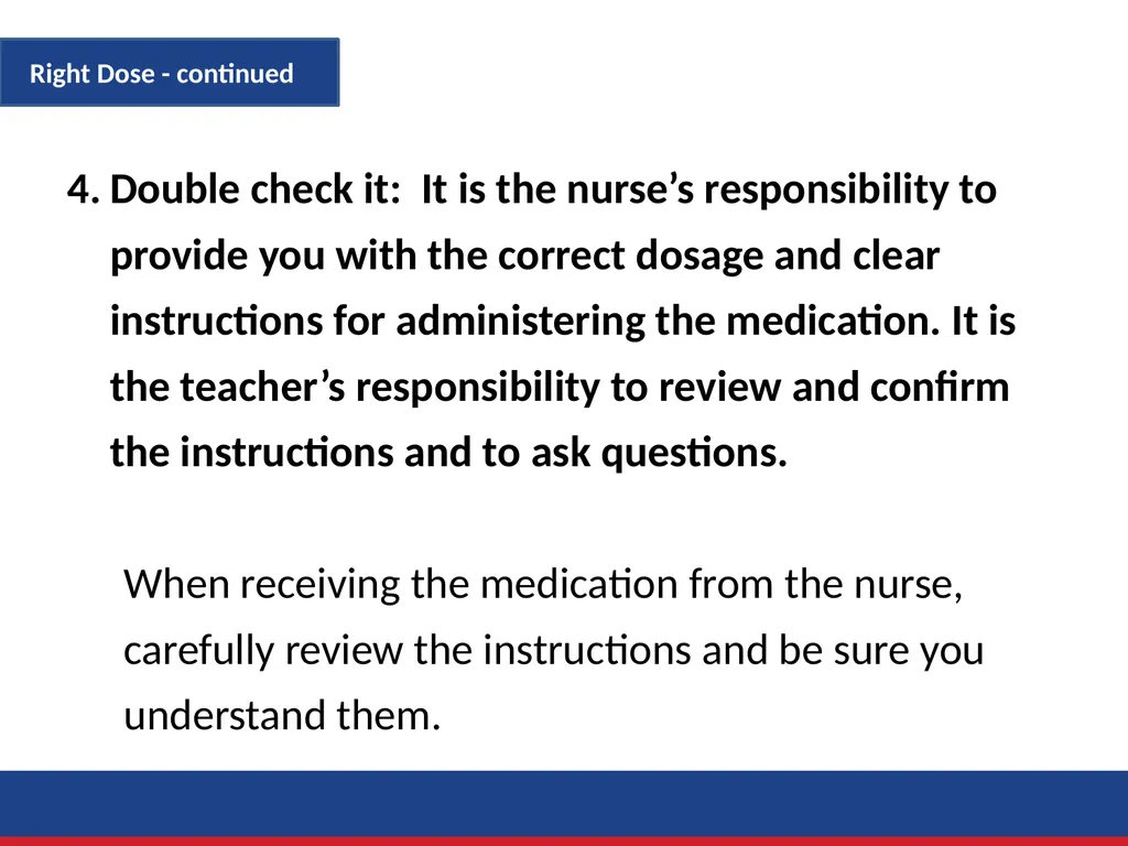 Administration of Medication by Delegation Role - slide 24 of 45