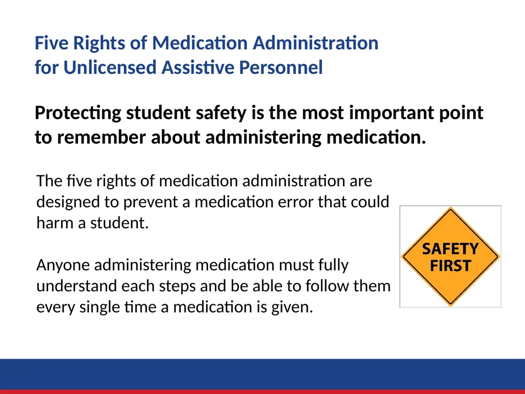 Administration of Medication by Delegation Role - slide 12 of 45