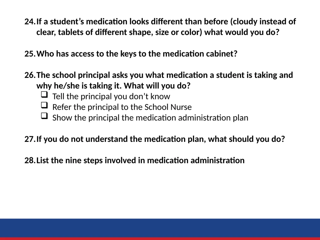 Administration of Medication by Delegation Role - slide 44 of 45