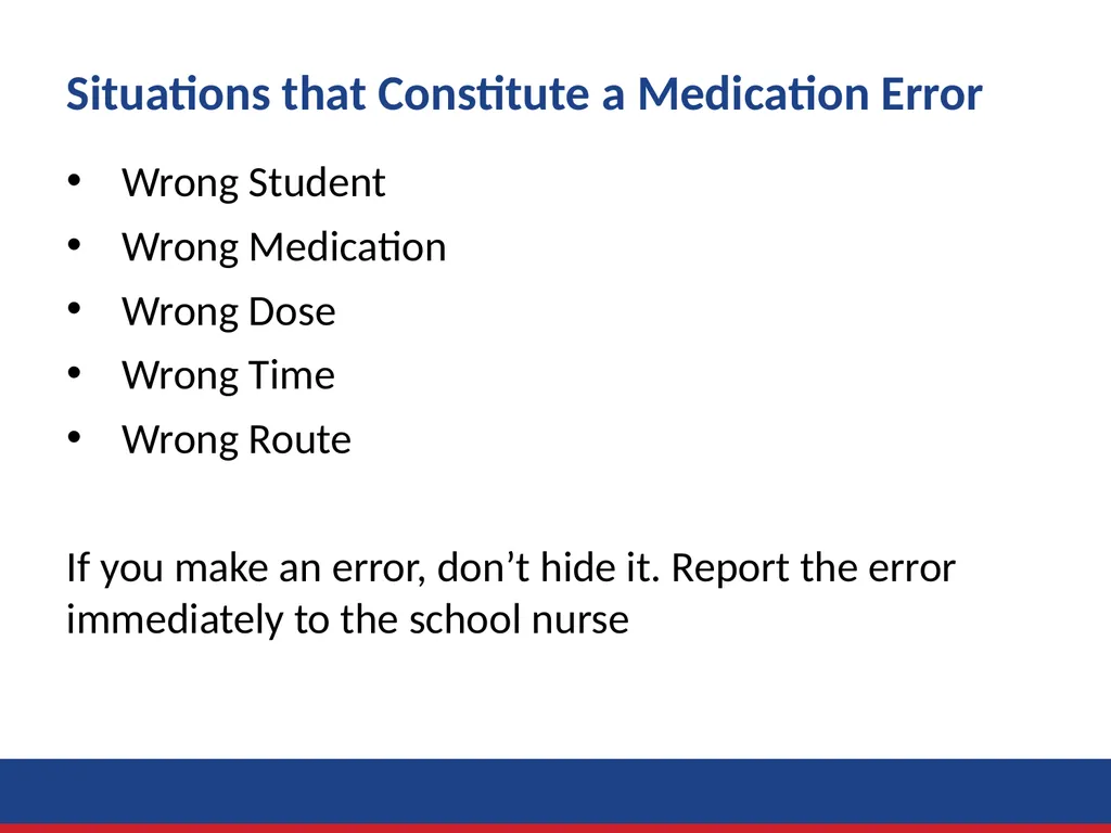 Administration of Medication by Delegation Role - slide 30 of 45
