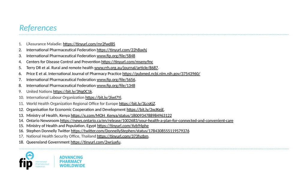 Pharmacists are healthcare professionals Key facts - slide 8 of 8