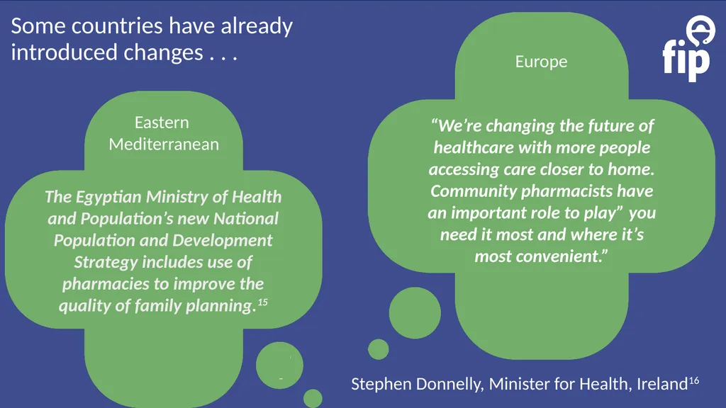 Pharmacists are healthcare professionals Key facts - slide 5 of 8