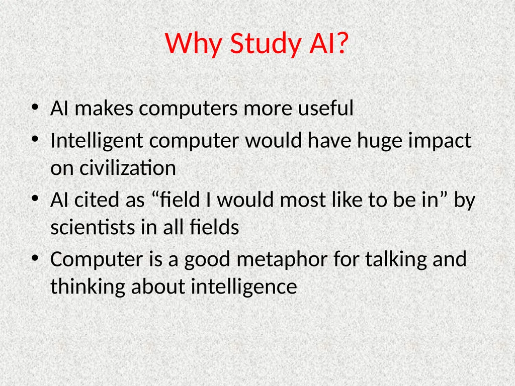 CptS 440 / 540 Artificial Intelligence - slide 2 of 65