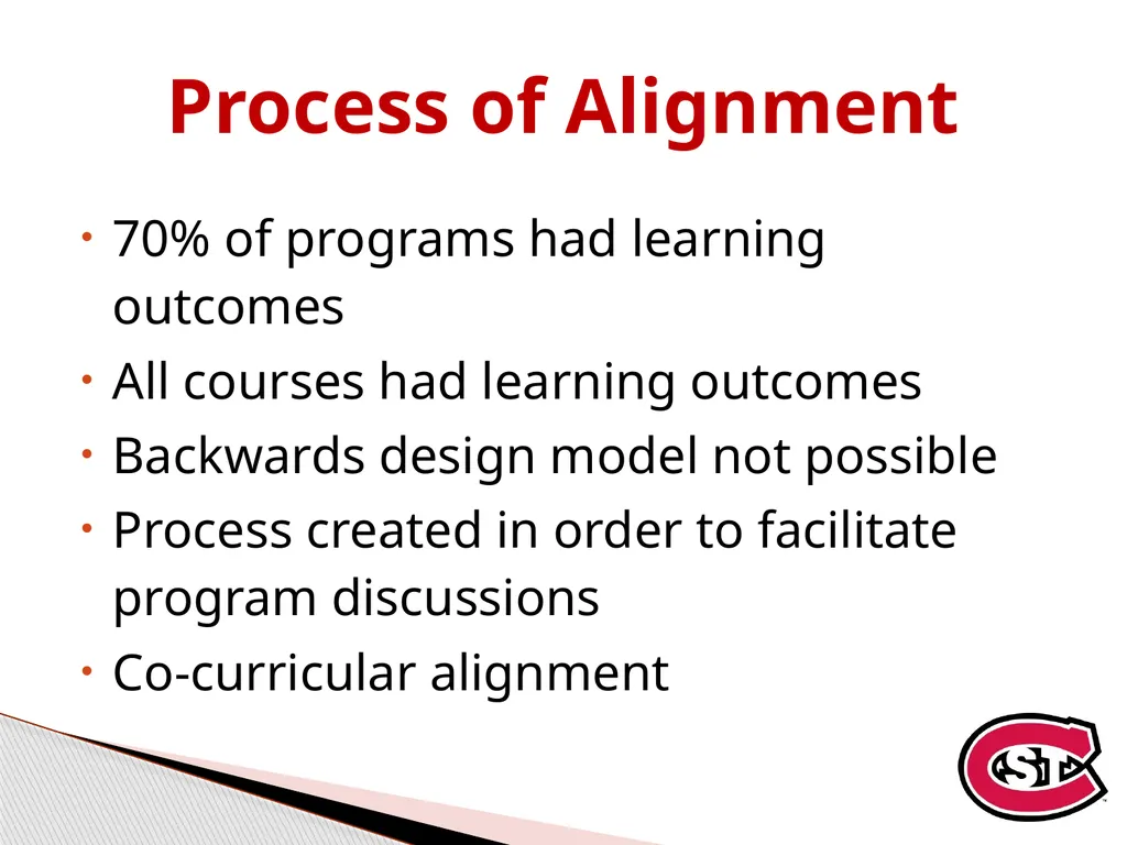 Adding Flame to Kindling: Transforming Campus - slide 21 of 28