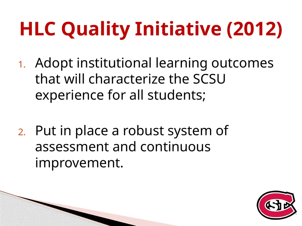 Adding Flame to Kindling: Transforming Campus - slide 4 of 28