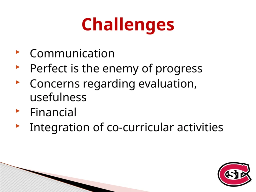 Adding Flame to Kindling: Transforming Campus - slide 26 of 28