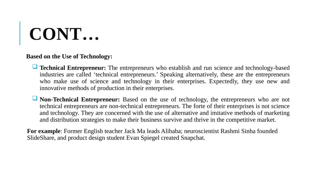 Business Intelligence & Entrepreneurship By: - slide 11 of 42