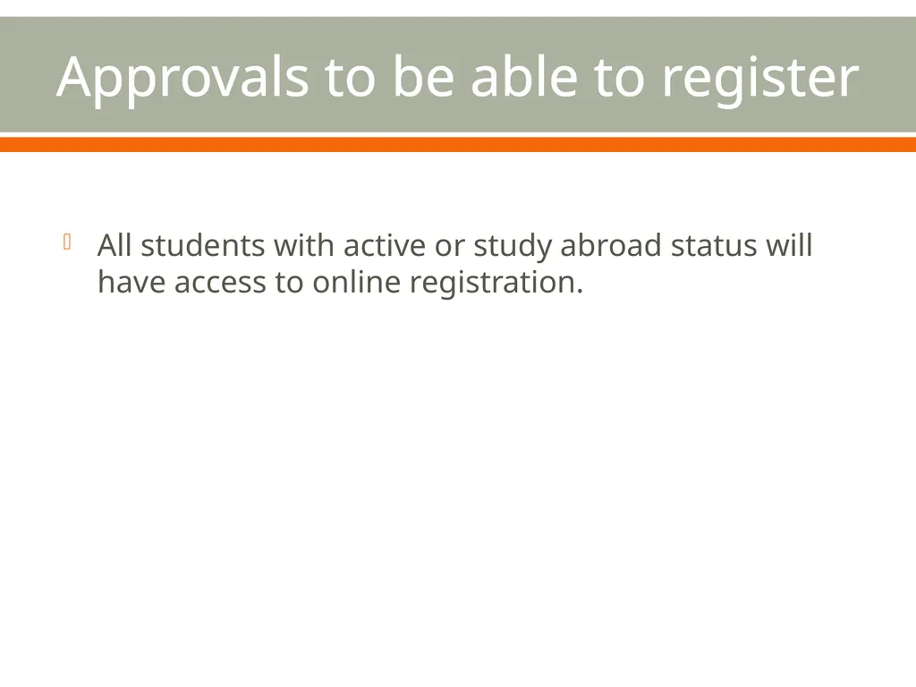 REMOTE Registration for Fall 2020 April 20th – - slide 3 of 34