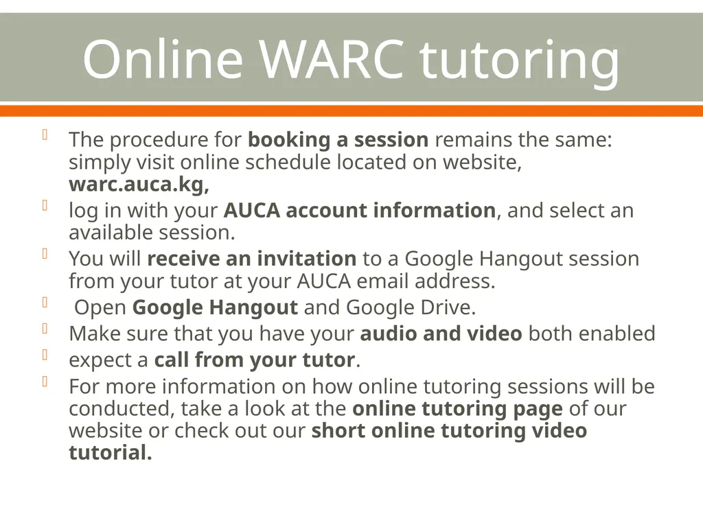 REMOTE Registration for Fall 2020 April 20th – - slide 31 of 34