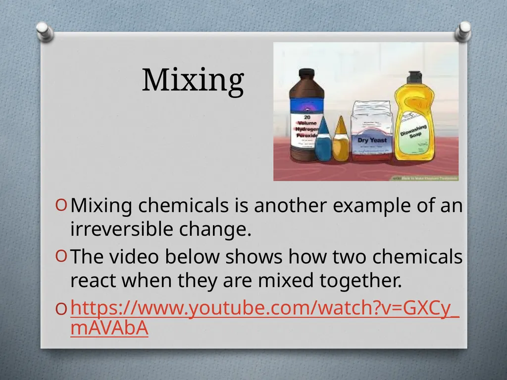 Getting a Reaction Reversible and Irreversible - slide 5 of 15
