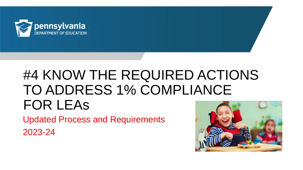 PASA Getting Ready: What Special Education - slide 29 of 48