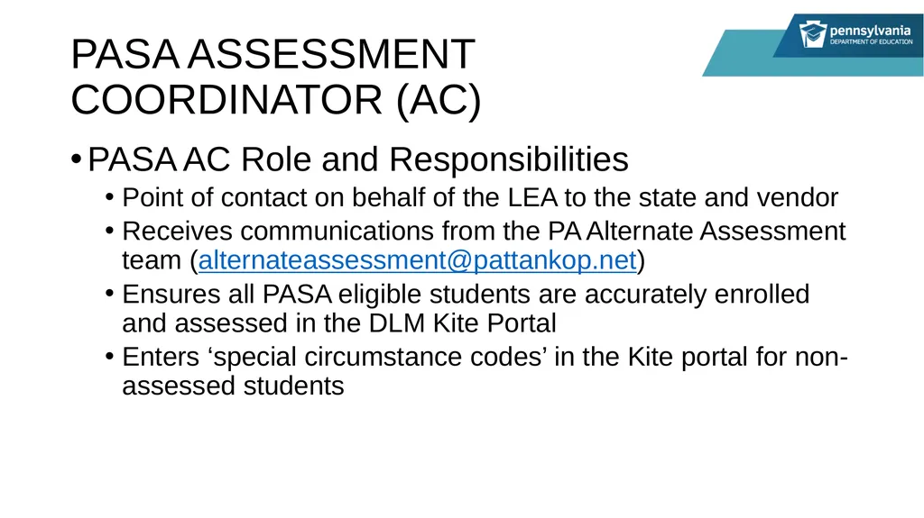 PASA Getting Ready: What Special Education - slide 16 of 48