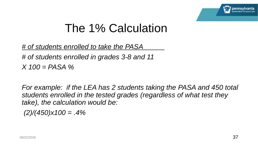 PASA Getting Ready: What Special Education - slide 37 of 48