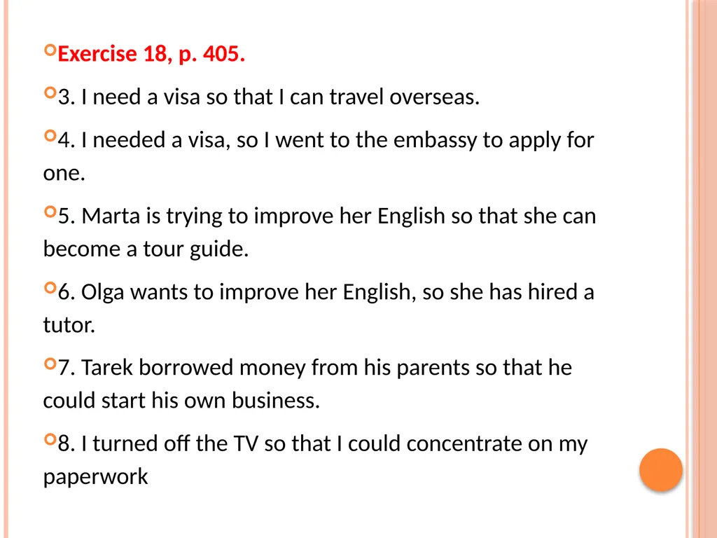 Connectives That Express Cause and Effect, - slide 31 of 45