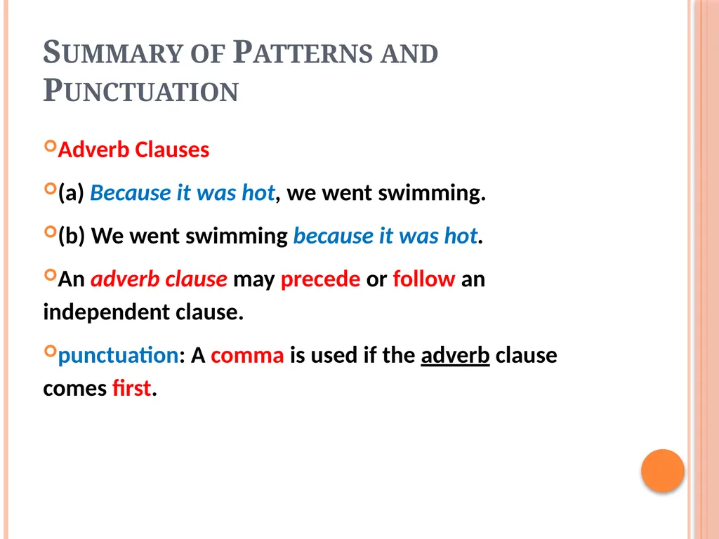 Connectives That Express Cause and Effect, - slide 11 of 45