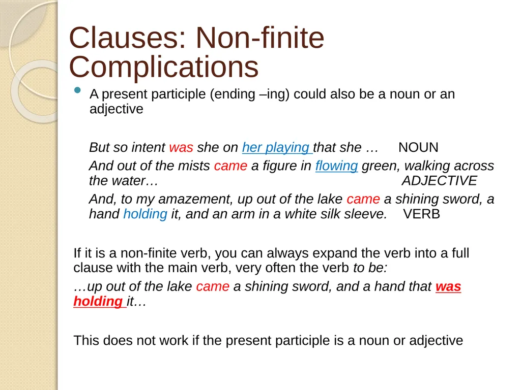 Understanding Sentence Types Information for - slide 12 of 28