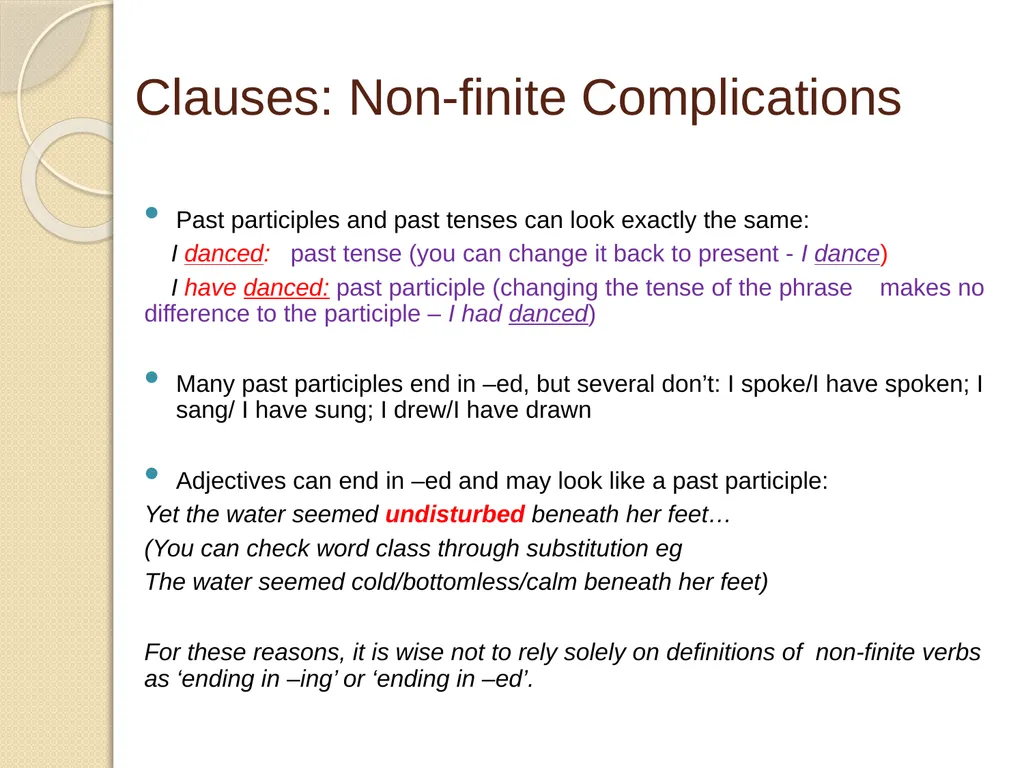 Understanding Sentence Types Information for - slide 13 of 28