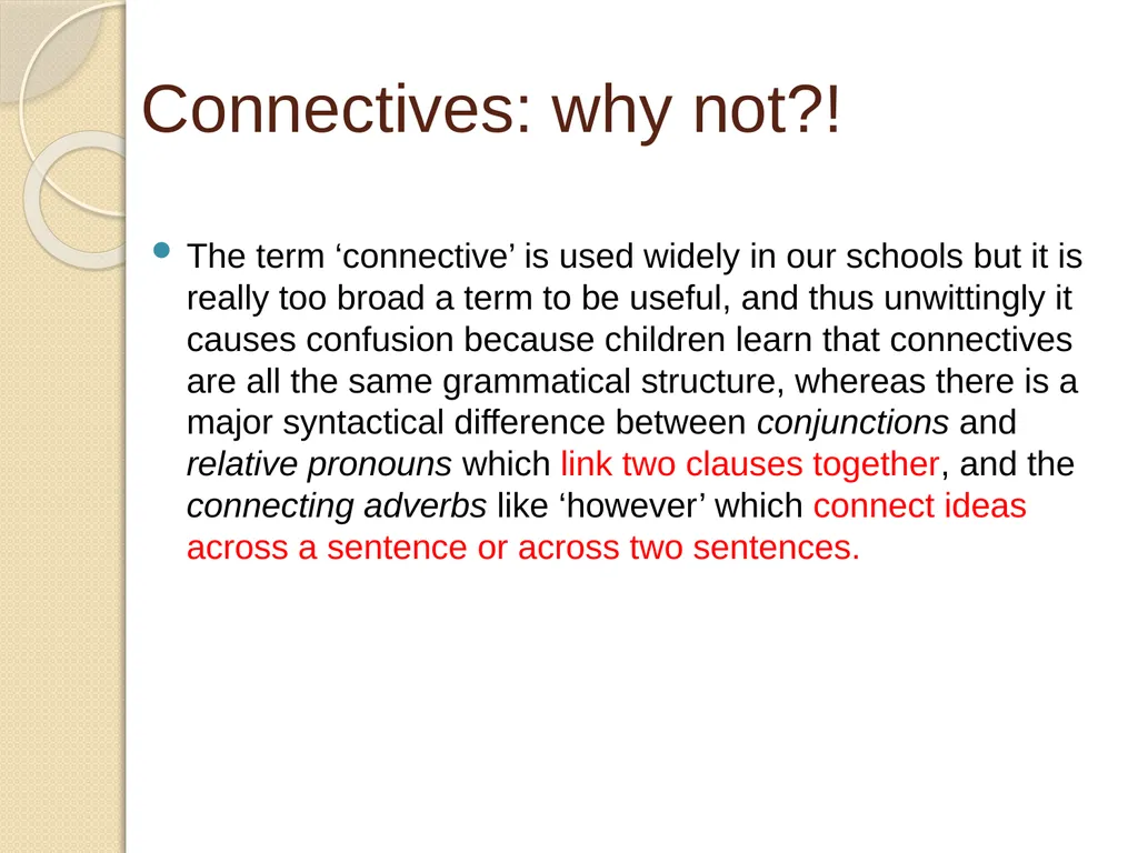 Understanding Sentence Types Information for - slide 15 of 28