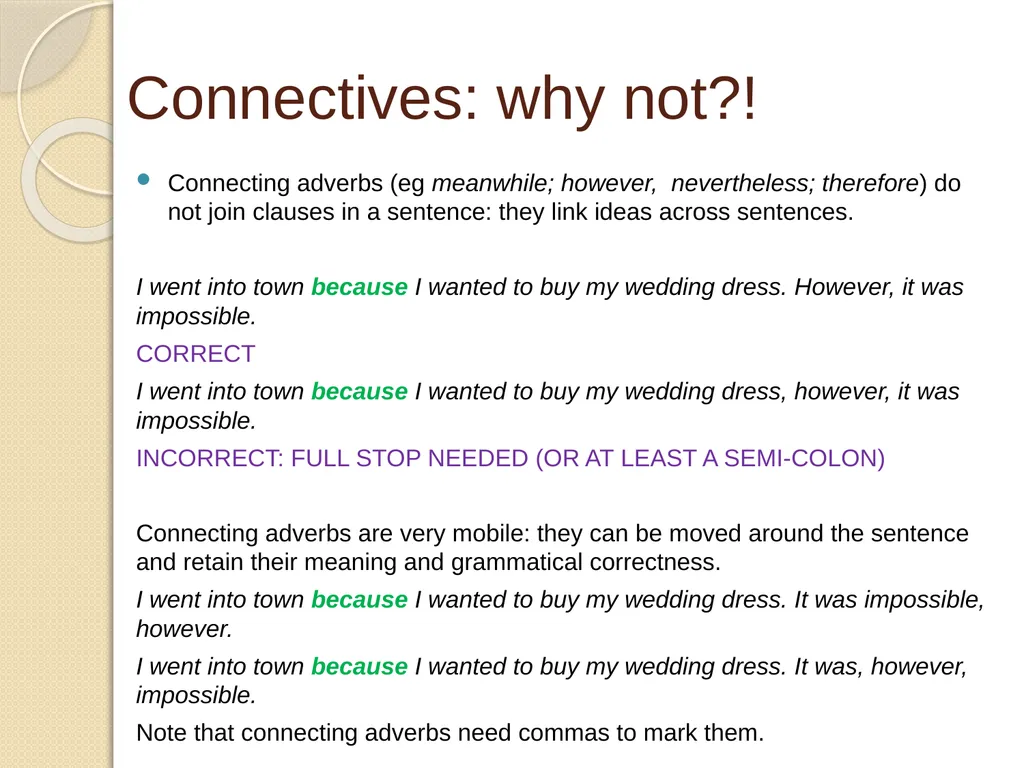 Understanding Sentence Types Information for - slide 17 of 28