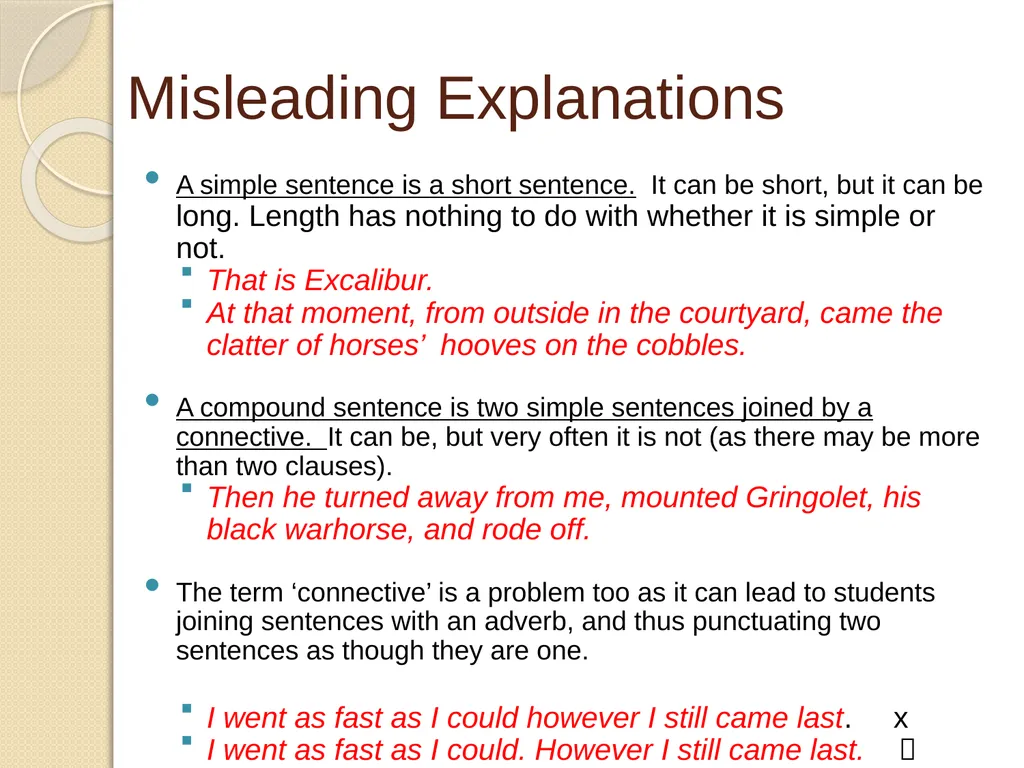 Understanding Sentence Types Information for - slide 26 of 28