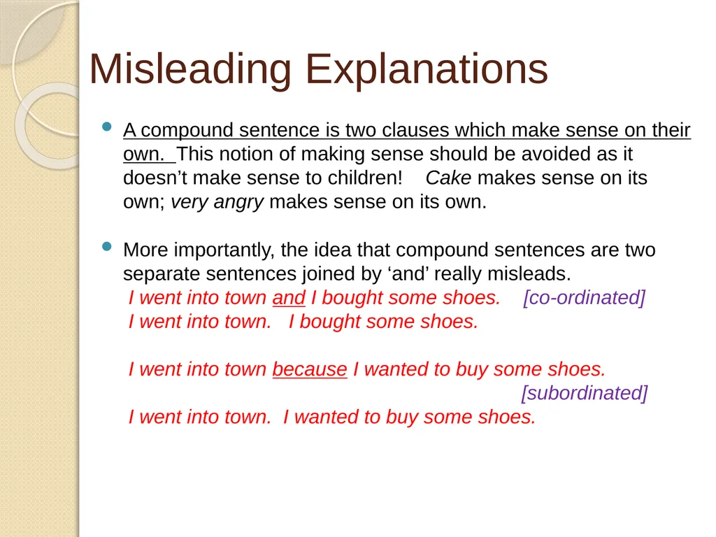 Understanding Sentence Types Information for - slide 27 of 28