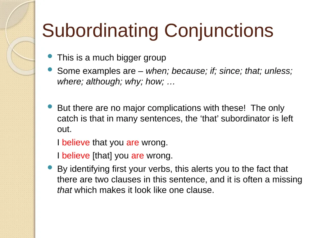 Understanding Sentence Types Information for - slide 20 of 28