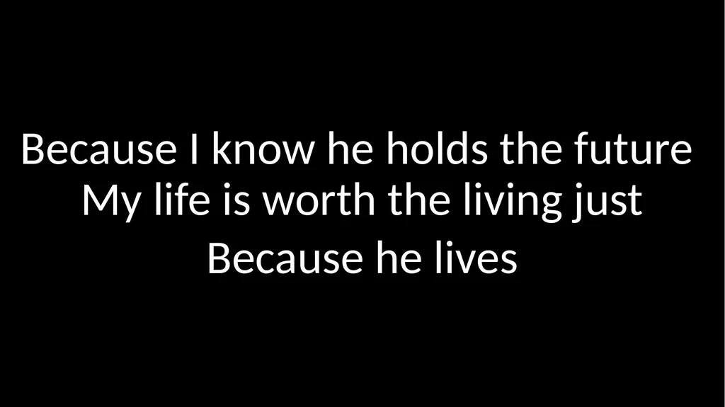 Hosanna Praise is Rising Praise is rising Eyes are - slide 97 of 103