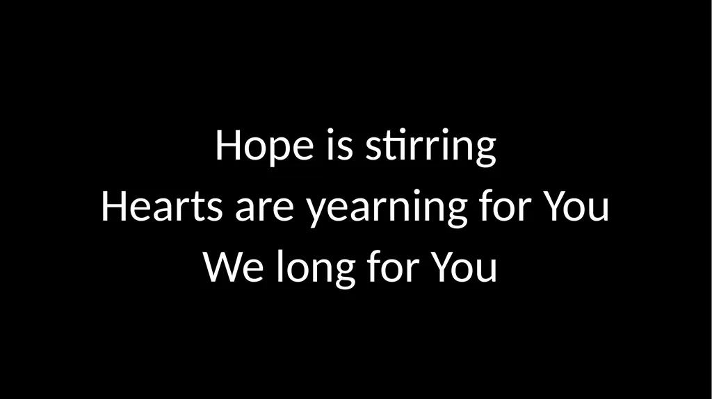 Hosanna Praise is Rising Praise is rising Eyes are - slide 4 of 103